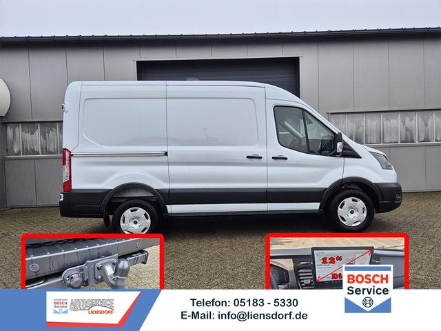 Ford Transit - L2H2 2.0 EcoBlue 165PS Trend Heckantrieb 3,5t 2-Sitzer AHK Sitzheizung Lenkradheizung Frontscheibe beheizb. Klimaautomatik PDC v+h Rückf.Kamera Bluetooth DAB Apple CarPlay Android Auto Tempomat Ganzj.Reifen