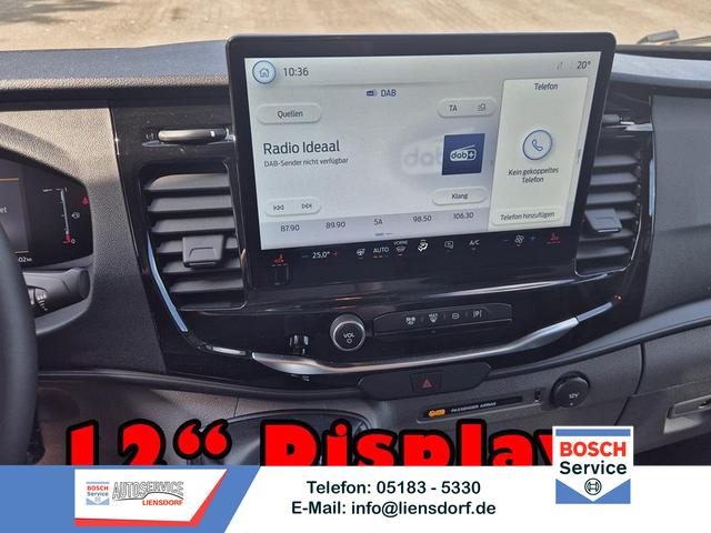 Ford Transit - L2H2 2.0 EcoBlue 165PS Trend Heckantrieb 3,5t 2-Sitzer AHK Sitzheizung Lenkradheizung Frontscheibe beheizb. Klimaautomatik PDC v+h Rückf.Kamera Bluetooth DAB Apple CarPlay Android Auto Tempomat Ganzj.Reifen