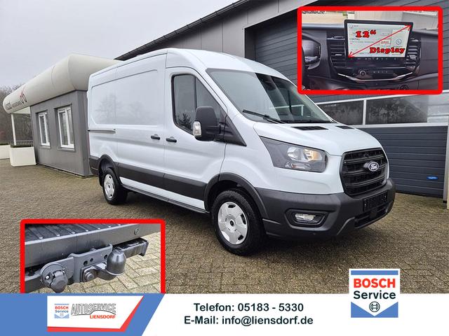 Ford Transit - L2H2 2.0 EcoBlue 130PS Trend 3,5t 3-Sitzer AHK Sitzheizung Lenkradheizung Frontscheibe beheizb. Klimaautomatik Bluetooth DAB Apple CarPlay Android Auto PDC v+h Rückf.Kamera Tempomat