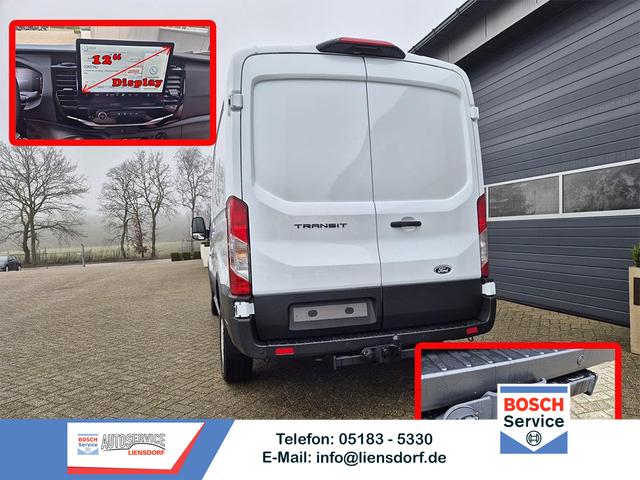 Ford Transit - L2H2 2.0 EcoBlue 130PS Trend 3,5t 3-Sitzer AHK Sitzheizung Lenkradheizung Frontscheibe beheizb. Klimaautomatik PDC v+h Rückf.Kamera Bluetooth DAB Apple CarPlay Android Auto Tempomat Ganzj.Reifen