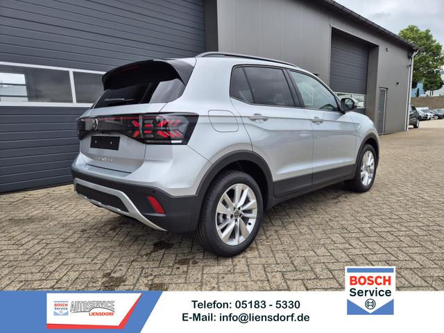 Volkswagen T-Cross - 1.0 TSI 116PS DSG Life LED-Matrix-Scheinwerfer Klimaautomatik Sitzheizung PDC Rückf.Kamera 17-LM abged.Scheiben 2xKeyless DAB+ Bluetooth Touchscreen Apple CarPlay Android Auto