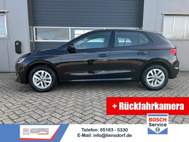 Skoda Fabia - 1.0 TSI 115PS DSG Selection 5-türig 15"LM Rückf.Kamera Parksensoren Sitzheizung Multifunktionslenkrad Klima Skoda-Radio Bluetooth Touchscreen Tempomat Nebelsch. Apple CarPlay + Android Auto