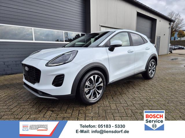 Ford Puma - Titanium 1.0 EcoBoost Hybrid 125PS Automatik Klimaautomatik Sitzheizung Lenkradheizung Frontscheibe beheizb. LED-Scheinwerfer Ford-Navi SYNC4 Bluetooth Apple CarPlay Android Auto PDC 17-LM