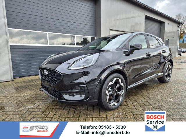 Ford Puma - ST-Line X 1.0 EcoBoost Hybrid 125PS Automatik NEUES MODELL 360&deg;Kamera AbstandsTempomat el.Heckklappe Premium Leder (Sensico) B+O-Sound Klimaautomatik Sitzheizung Lenkradheizung Frontscheibe beheizb. Ford-Navi SYNC4 Bluetooth Apple CarPlay Android A