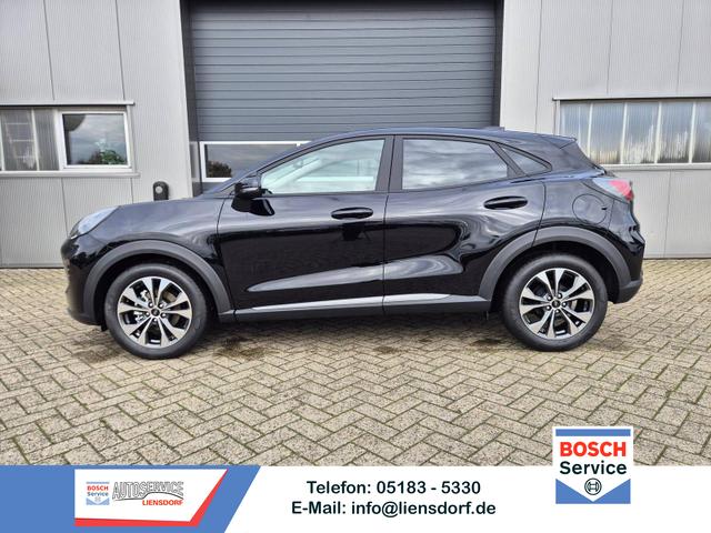 Ford Puma - Titanium 1.0 EcoBoost Hybrid 125PS Automatik Klimaautomatik Sitzheizung Lenkradheizung Frontscheibe beheizb. LED-Scheinwerfer Ford-Navi SYNC4 Bluetooth Apple CarPlay Android Auto PDC 17-LM