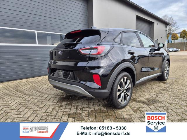 Ford Puma - Titanium 1.0 EcoBoost Hybrid 125PS Automatik Klimaautomatik Sitzheizung Lenkradheizung Frontscheibe beheizb. LED-Scheinwerfer Ford-Navi SYNC4 Bluetooth Apple CarPlay Android Auto PDC 17-LM