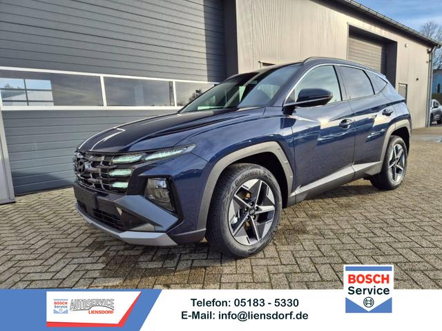 Hyundai TUCSON - Trend 1.6 T-GDI 150PS Automatik TZ 2026 Teil-Leder Sitzheizung v+h Lenkradheizung Klimaautomatik Navi Touchscreen DAB+ Apple CarPlay + Android Auto PDC R&uuml;ckf.-Kamera Matrix-LED-Scheinw.