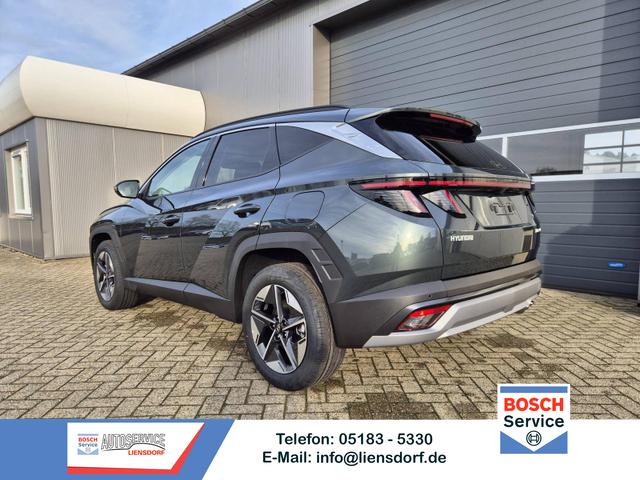 Hyundai TUCSON - Trend 1.6 T-GDI 150PS Automatik TZ 2026 Teil-Leder Sitzheizung v+h Lenkradheizung Klimaautomatik Navi Touchscreen DAB+ Apple CarPlay + Android Auto PDC R&uuml;ckf.-Kamera Matrix-LED-Scheinw.