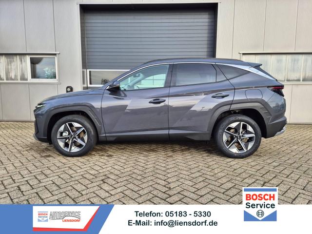Hyundai TUCSON - Trend 1.6 T-GDI 150PS Automatik TZ 2026 Teil-Leder Sitzheizung v+h Lenkradheizung Klimaautomatik Navi Touchscreen DAB+ Apple CarPlay + Android Auto PDC R&uuml;ckf.-Kamera Matrix-LED-Scheinw.