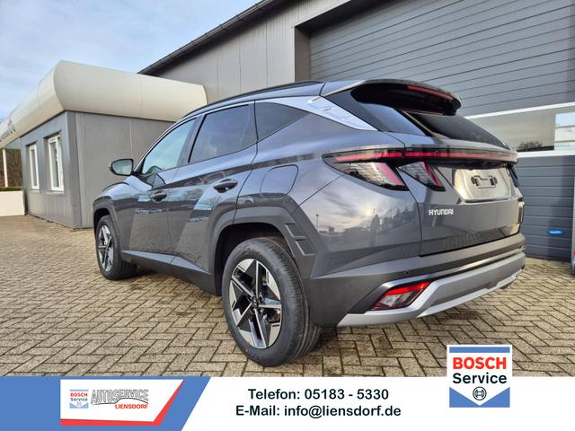 Hyundai TUCSON - Trend 1.6 T-GDI 150PS Automatik TZ 2026 Teil-Leder Sitzheizung v+h Lenkradheizung Klimaautomatik Navi Touchscreen DAB+ Apple CarPlay + Android Auto PDC R&uuml;ckf.-Kamera Matrix-LED-Scheinw.