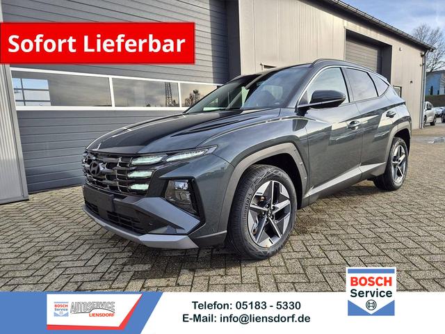 Hyundai TUCSON - Trend 1.6 T-GDI 150PS Automatik TZ 2026 Teil-Leder Sitzheizung v+h Lenkradheizung Klimaautomatik Navi Touchscreen DAB+ Apple CarPlay + Android Auto PDC R&uuml;ckf.-Kamera Matrix-LED-Scheinw.