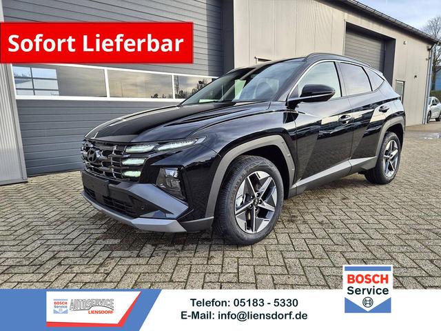 Hyundai TUCSON - Trend 1.6 T-GDI 150PS Automatik TZ 2026 Teil-Leder Sitzheizung v+h Lenkradheizung Klimaautomatik Navi Touchscreen DAB+ Apple CarPlay + Android Auto PDC R&uuml;ckf.-Kamera Matrix-LED-Scheinw.