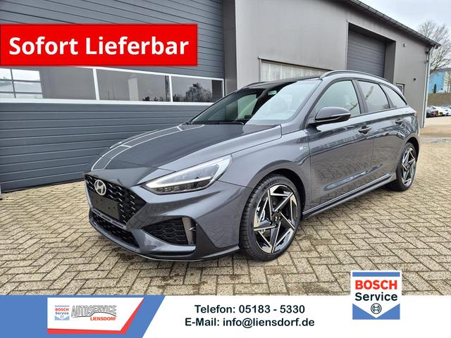 Hyundai i30 Kombi - 1.6 T-GDI 150PS Automatik N-Line MY2026 Sitzheizung Lenkradheizung Klimaautomatik Navi 10,3"-Touchscreen Bluelink Apple CarPlay + Android Auto PDC v+h R&uuml;ckf.Kamera 18-LM