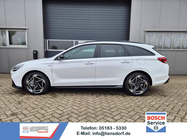 Hyundai i30 Kombi - 1.6 T-GDI 150PS Automatik N-Line MY2026 Sitzheizung Lenkradheizung Klimaautomatik Navi 10,3"-Touchscreen Bluelink Apple CarPlay + Android Auto PDC v+h R&uuml;ckf.Kamera 18-LM