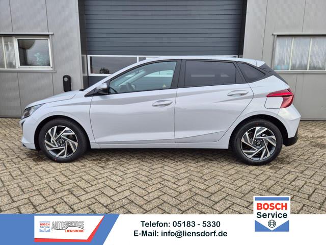 Hyundai i20 - 1.0 T-GDI 90PS Trend Automatik 5-t&uuml;rig Klimaautomatik Sitzheizung Lenkradheizung R&uuml;ckf.Kamera PDC Apple CarPlay Android Auto Tempomat Touchscreen 16"LM