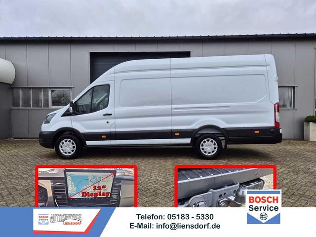 Ford Transit - 350 L4H3 2.0 EcoBlue 130PS Trend Heckantrieb 3,5t 2-Sitzer AHK Sitzheizung Frontscheibe beheizb. Klimaautomatik Navi PDC v+h Bluetooth DAB Apple CarPlay Android Auto Tempomat Ganzj.Reifen