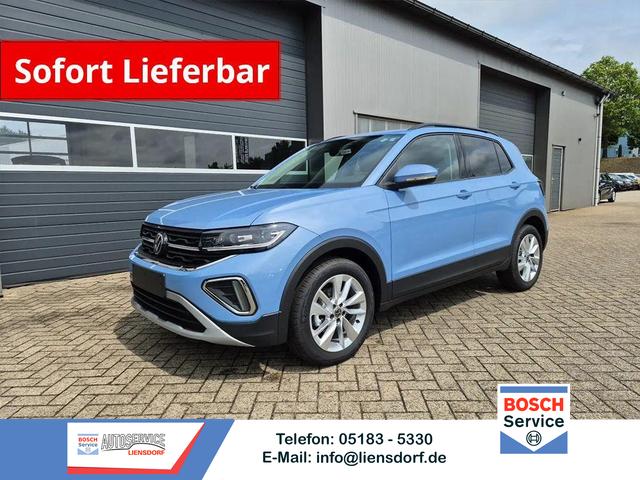 Volkswagen T-Cross - 1.0 TSI 116PS DSG Life LED-Matrix-Scheinwerfer Klimaautomatik Sitzheizung PDC R&uuml;ckf.Kamera 17-LM abged.Scheiben 2xKeyless DAB+ Bluetooth Touchscreen Apple CarPlay Android Auto