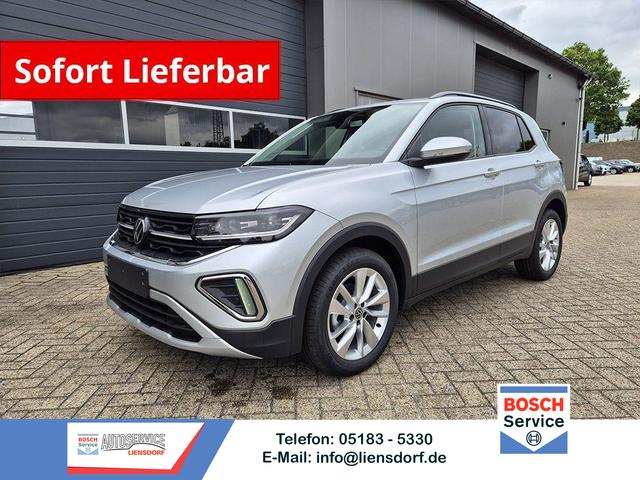 Volkswagen T-Cross - 1.0 TSI 116PS DSG Life LED-Matrix-Scheinwerfer Klimaautomatik Sitzheizung PDC R&uuml;ckf.Kamera 17-LM abged.Scheiben 2xKeyless DAB+ Bluetooth Touchscreen Apple CarPlay Android Auto