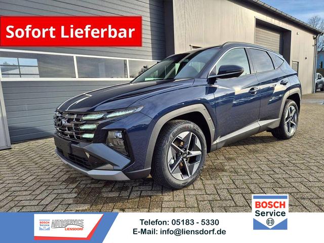 Hyundai TUCSON - Trend 1.6 T-GDI 150PS Automatik TZ 2026 Teil-Leder Sitzheizung v+h Lenkradheizung Klimaautomatik Navi Touchscreen DAB+ Apple CarPlay + Android Auto PDC R&uuml;ckf.-Kamera Matrix-LED-Scheinw.