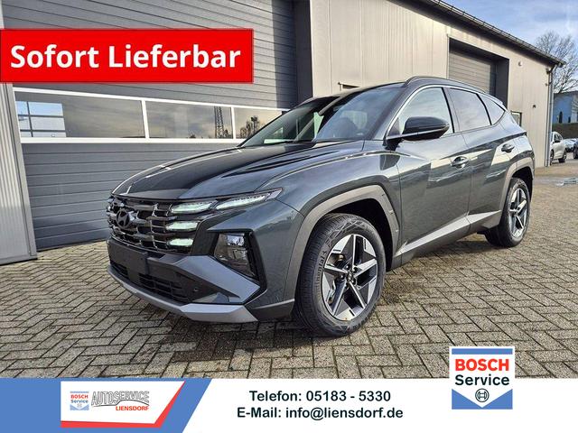 Hyundai TUCSON - Trend 1.6 T-GDI 150PS Automatik TZ 2026 Teil-Leder Sitzheizung v+h Lenkradheizung Klimaautomatik Navi Touchscreen DAB+ Apple CarPlay + Android Auto PDC R&uuml;ckf.-Kamera Matrix-LED-Scheinw.
