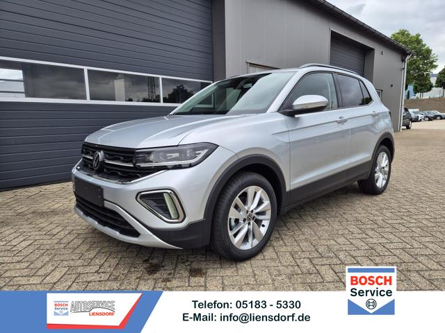 Volkswagen T-Cross - 1.0 TSI 116PS DSG Life LED-Matrix-Scheinwerfer Klimaautomatik Sitzheizung PDC R&uuml;ckf.Kamera 17-LM abged.Scheiben 2xKeyless DAB+ Bluetooth Touchscreen Apple CarPlay Android Auto