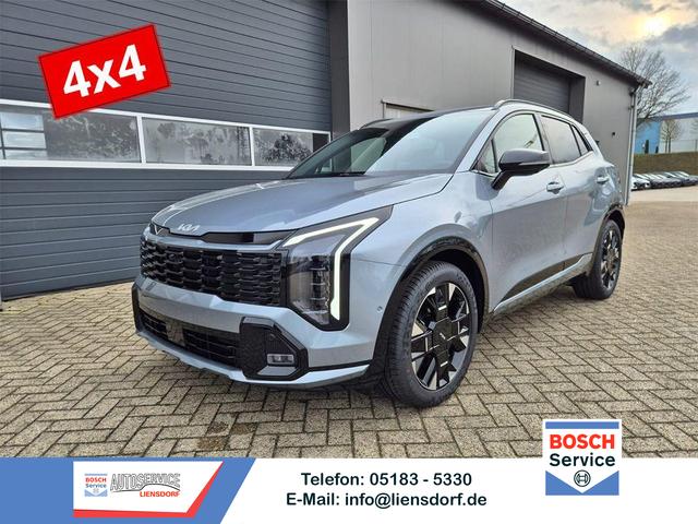 Kia Sportage - 1.6 T-GDi 180PS 4x4 AWD Automatik GT-Line NEUES MODELL MY26 FACELIFT Teil-Leder 19"LM Sitzheizung v+h Lenkradheizung Klimaautomatik ACC Navi Bluetooth Touchscreen Apple CarPlay Android Auto PDC R&uuml;ckf.Kamera 2x Keyless
