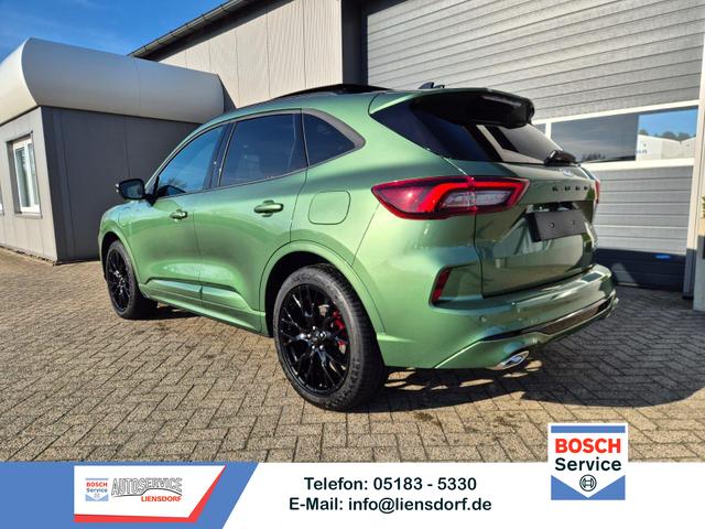 Ford Kuga - ST-Line X 243PS PHEV Automatik Black Package Matrix-LED schwenkb. AHK elektr. PanoDach Sitzheizung v+h Lenkradheizung Frontscheibe beheizb. Navi SYNC4 Apple CarPlay Android Auto Touchscreen PDC 4xKamera 2xKeyless B+O Sound 20"LM vollelektr. Reic