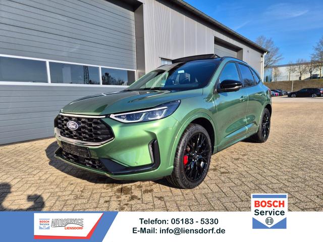 Ford Kuga - ST-Line X 243PS PHEV Automatik Black Package Matrix-LED schwenkb. AHK elektr. PanoDach Sitzheizung v+h Lenkradheizung Frontscheibe beheizb. Navi SYNC4 Apple CarPlay Android Auto Touchscreen PDC 4xKamera 2xKeyless B+O Sound 20"LM vollelektr. Reic