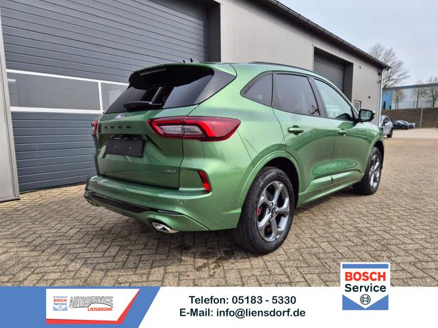 Ford Kuga - ST-Line X 243PS PHEV Automatik schwenkb. AHK Sitzheizung v+h Lenkradheizung Frontscheibe beheizb. Klimaauomatik Navi SYNC4 Apple CarPlay Android Auto Touchscreen PDC 4xKamera 2xKeyless B+O Sound 18"LM vollelektr. Reichweite 67KM