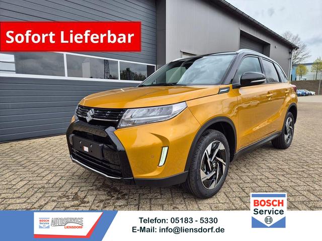 Suzuki Vitara - Comfort+ 110PS Automatik MHEV 1.4 Boosterjet Teilleder Navi Klimaautomatik Sitzheizung ACC PDC v+h R&uuml;ckf.Kamera Suzuki-Radio Apple CarPlay Android Auto Touchscreen 2xKeyless 17-LM