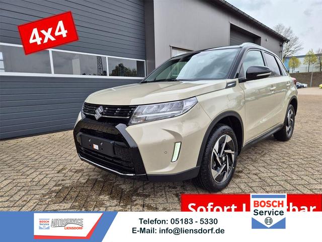 Suzuki Vitara - Comfort+ 110PS MHEV 4x4 ALLGRIP 1.4 Boosterjet Allrad Teilleder mit Alcantara Navi Klimaautomatik Sitzheizung ACC PDC v+h R&uuml;ckf.Kamera Suzuki-Radio Apple CarPlay Android Auto Touchscreen 2xKeyless 17-LM