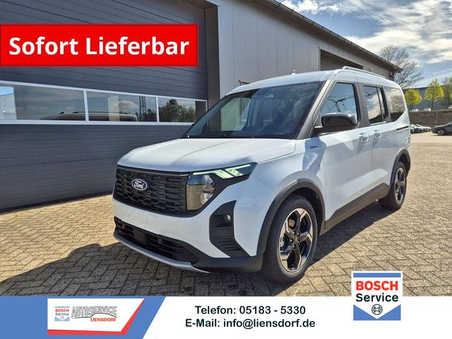 Ford Tourneo Courier - 1.0 EcoBoost 125PS Active Teil-Leder Sitzheizung Lenkradheizung Klimaautomatik PDC v+h R&uuml;ckf.-Kamera ACC TWA Frontscheibe beheizb. Ford-Navi SYNC4 Apple CarPlay + Android Auto