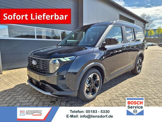 Ford Tourneo Courier - 1.0 EcoBoost 125PS Active Teil-Leder Sitzheizung Lenkradheizung Klimaautomatik PDC v+h R&uuml;ckf.-Kamera ACC TWA Frontscheibe beheizb. Ford-Navi SYNC4 Apple CarPlay + Android Auto
