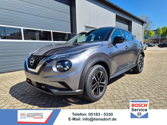 Nissan Juke - 1.0 DIG-T 114PS N-Connecta Teil-Leder Klimaautomatik PDC v+h R&uuml;ckf.Kamera Bluetooth Touchscreen Apple CarPlay Android Auto 17"LM