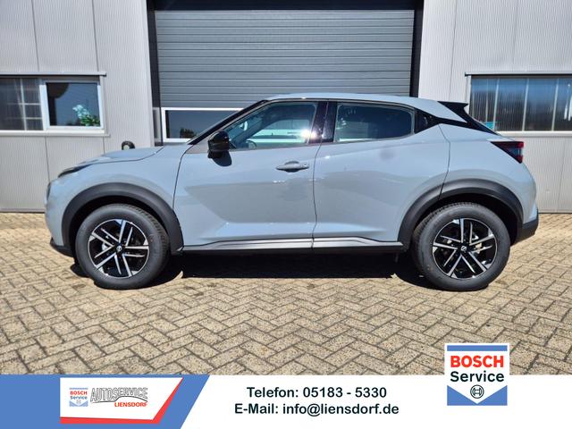 Nissan Juke - 1.0 DIG-T 114PS N-Connecta Sitzheizung Lenkradheizung Teil-Leder Klimaautomatik PDC v+h R&uuml;ckf.Kamera Bluetooth Touchscreen Apple CarPlay Android Auto 17"LM
