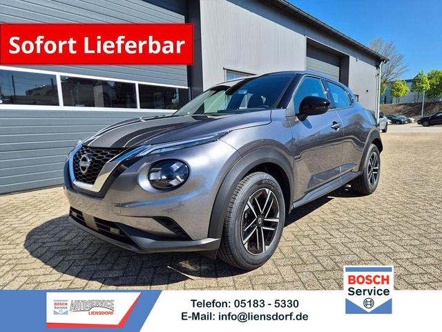 Nissan Juke - 1.0 DIG-T 114PS N-Connecta Sitzheizung Lenkradheizung Teil-Leder Klimaautomatik PDC v+h R&uuml;ckf.Kamera Bluetooth Touchscreen Apple CarPlay Android Auto 17"LM