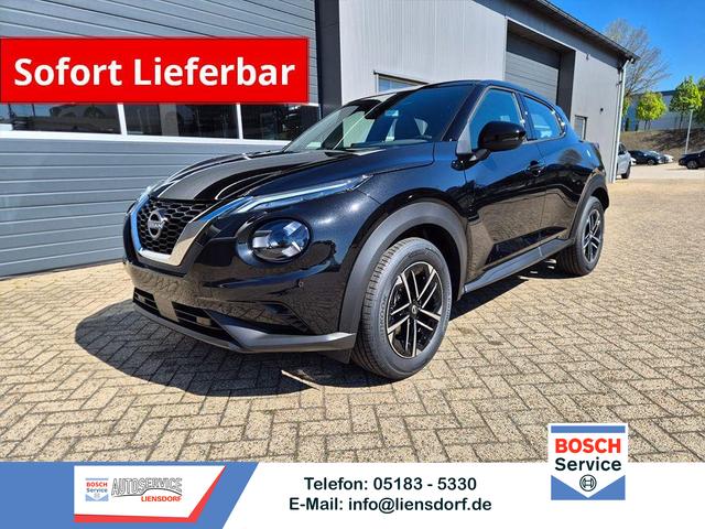 Nissan Juke - 1.0 DIG-T 114PS N-Connecta Sitzheizung Lenkradheizung Teil-Leder Klimaautomatik PDC v+h R&uuml;ckf.Kamera Bluetooth Touchscreen Apple CarPlay Android Auto 17"LM