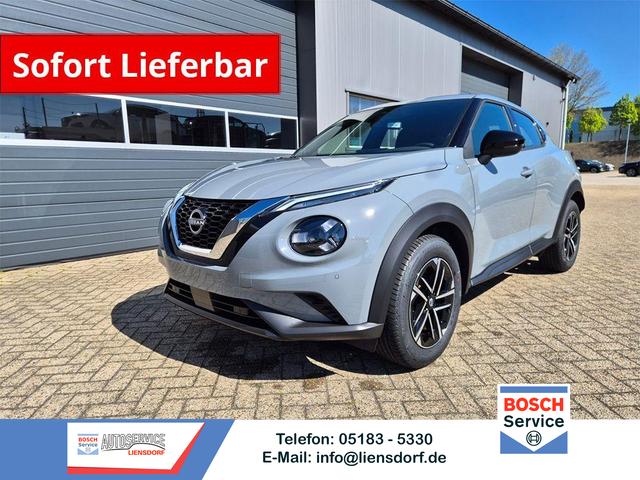 Nissan Juke - 1.0 DIG-T 114PS N-Connecta Teil-Leder Klimaautomatik PDC v+h R&uuml;ckf.Kamera Bluetooth Touchscreen Apple CarPlay Android Auto 17"LM