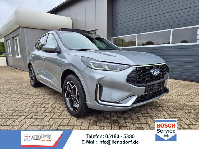 Ford Kuga - ST-Line X 243PS PHEV Automatik Matrix-LED schwenkb. AHK elektr. PanoDach Sitzheizung v+h Lenkradheizung Frontscheibe beheizb. Navi SYNC4 Apple CarPlay Android Auto Touchscreen PDC 4xKamera 2xKeyless B+O Sound 19"LM vollelektr. Reichweite 65KM