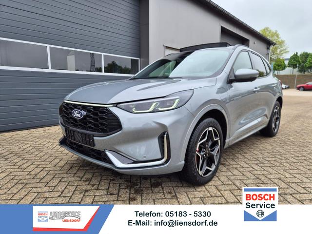 Ford Kuga - ST-Line X 243PS PHEV Automatik Matrix-LED schwenkb. AHK elektr. PanoDach Sitzheizung v+h Lenkradheizung Frontscheibe beheizb. Navi SYNC4 Apple CarPlay Android Auto Touchscreen PDC 4xKamera 2xKeyless B+O Sound 19"LM vollelektr. Reichweite 65KM