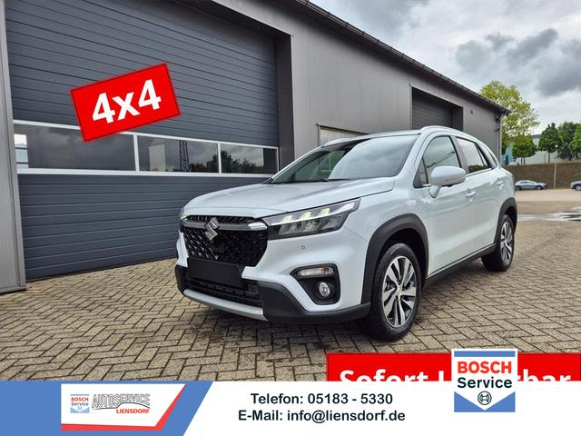 Suzuki S-Cross - Comfort+ 110PS MHEV 4x4 ALLGRIP 1.4 Boosterjet Teilleder Navi Klimaautomatik Sitzheizung ACC PDC v+h 4x Kamera Suzuki-Radio Apple CarPlay Android Auto Touchscreen 2xKeyless 17-LM