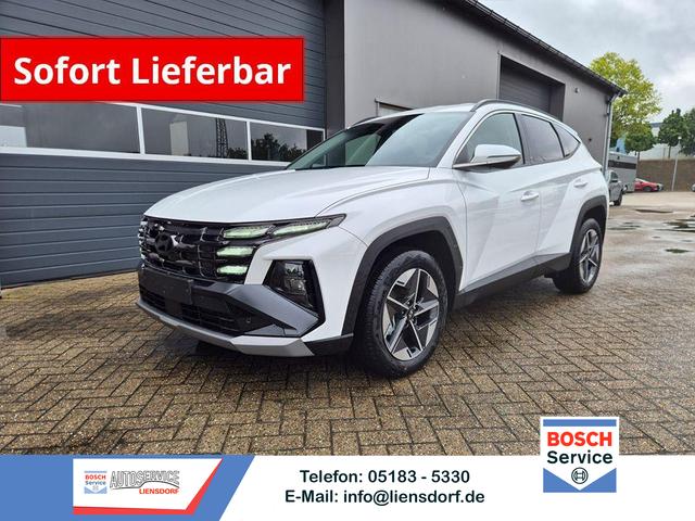 Hyundai TUCSON - Trend 1.6 T-GDI 150PS Automatik TZ 2026 Teil-Leder Sitzheizung v+h Lenkradheizung Klimaautomatik Navi Touchscreen DAB+ Apple CarPlay + Android Auto PDC R&uuml;ckf.-Kamera Matrix-LED-Scheinw.