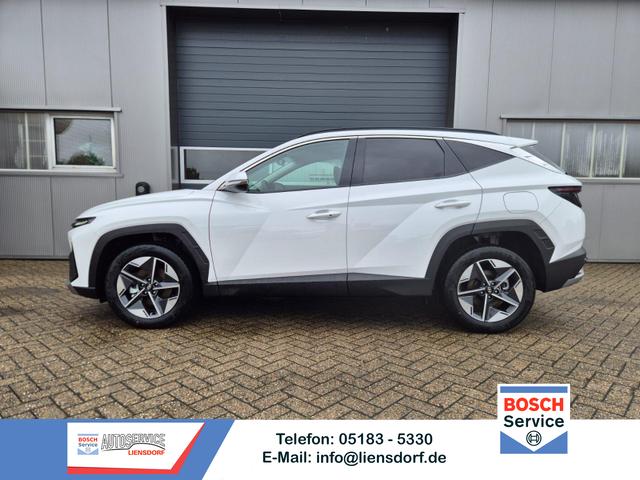 Hyundai TUCSON - Trend 1.6 T-GDI 150PS Automatik TZ 2026 Teil-Leder Sitzheizung v+h Lenkradheizung Klimaautomatik Navi Touchscreen DAB+ Apple CarPlay + Android Auto PDC R&uuml;ckf.-Kamera Matrix-LED-Scheinw.