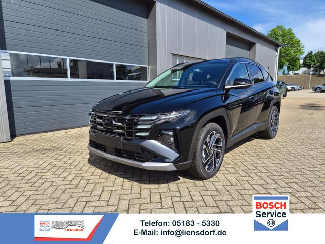 Hyundai TUCSON - Trend 1.6 T-GDI 288PS Automatik PHEV Krell-Sound Teill-Leder elektr. Heckklappe ACC Klimaautomatik Sitzheizung Lenkrandheizung Navi PDC v+h R&uuml;ckf.Kamera Apple CarPlay + Android Auto 2xKeyless 19-LM vollelektr. Reichweite 68KM