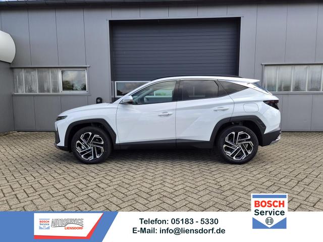 Hyundai TUCSON - Trend 1.6 T-GDI 288PS Automatik PHEV Krell-Sound Teill-Leder elektr. Heckklappe ACC Klimaautomatik Sitzheizung Lenkrandheizung Navi PDC v+h R&uuml;ckf.Kamera Apple CarPlay + Android Auto 2xKeyless 19-LM vollelektr. Reichweite 68KM