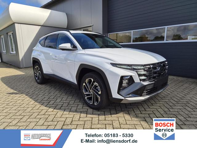 Hyundai TUCSON - Trend 1.6 T-GDI 288PS Automatik PHEV Krell-Sound Teill-Leder elektr. Heckklappe ACC Klimaautomatik Sitzheizung Lenkrandheizung Navi PDC v+h R&uuml;ckf.Kamera Apple CarPlay + Android Auto 2xKeyless 19-LM vollelektr. Reichweite 68KM