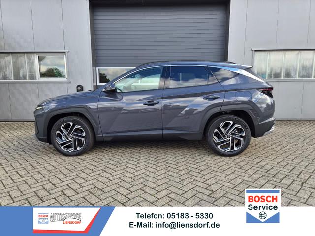 Hyundai TUCSON - Trend 1.6 T-GDI 288PS Automatik PHEV Krell-Sound Teill-Leder elektr. Heckklappe ACC Klimaautomatik Sitzheizung Lenkrandheizung Navi PDC v+h R&uuml;ckf.Kamera Apple CarPlay + Android Auto 2xKeyless 19-LM vollelektr. Reichweite 68KM