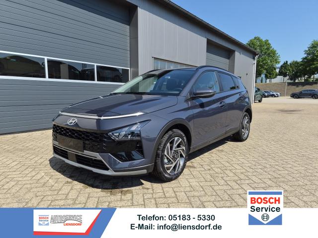 Hyundai Bayon - Trend 1.0 T-GDI 90PS Automatik Klimaautomatik R&uuml;ckf.Kamera Parksensoren Sitzheizung Lenkradheizung Bluetooth Touchscreen Tempomat Apple CarPlay + Android Auto 16"LM