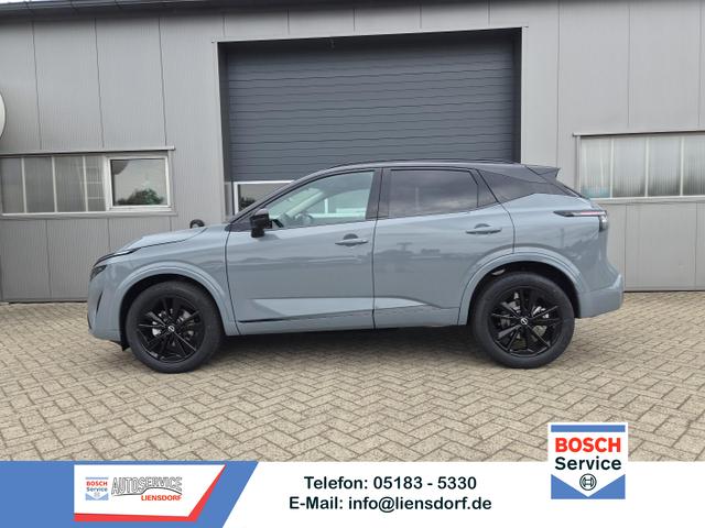 Nissan Qashqai - 1.3 DIG-T MHEV 158 PS X-Tronic N-Design Head-Up Display Teil-Leder Klimaautomatik Sitzheizung Lenkradheizung Navi elektr. Heckklappe ACC PDC v+h 360&deg;Kamera DAB Bluetooth Touchscreen Apple CarPlay Android Auto 19"Zoll