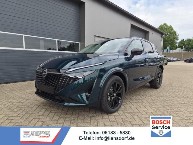 Nissan Qashqai - 1.3 DIG-T MHEV 158 PS X-Tronic N-Design PanoDach Teil-Leder Klimaautomatik Sitzheizung Lenkradheizung Navi ACC PDC v+h 360&deg;Kamera DAB Bluetooth Touchscreen Apple CarPlay Android Auto 19"Zoll